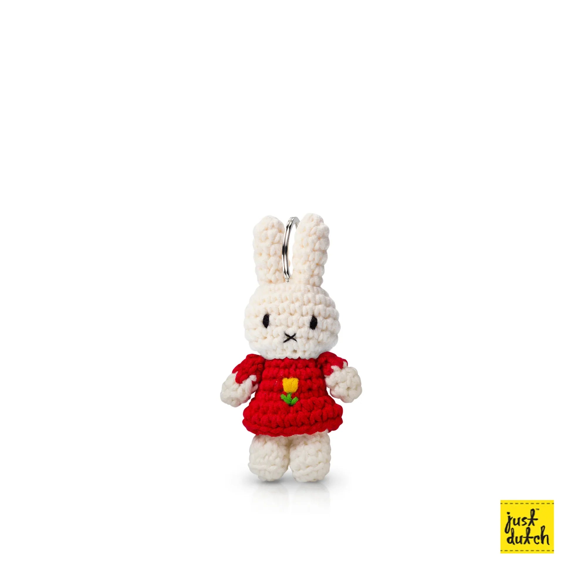 Miffy Crochet Keychain