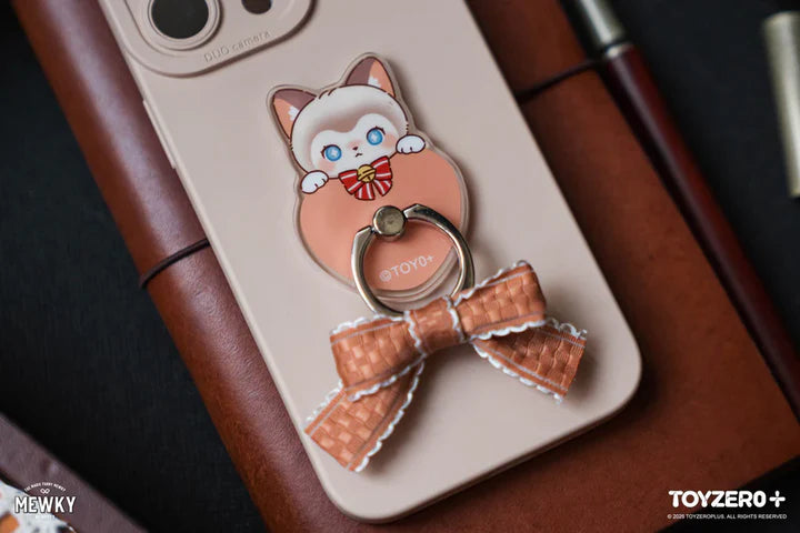 Moffy's - Mewky Phone Ring Holder - Siamese Cat