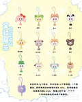 Baby Three Mobile phone strap Plush Blind Box