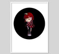 Unicorn Doll Dream Art Print from Kemelife