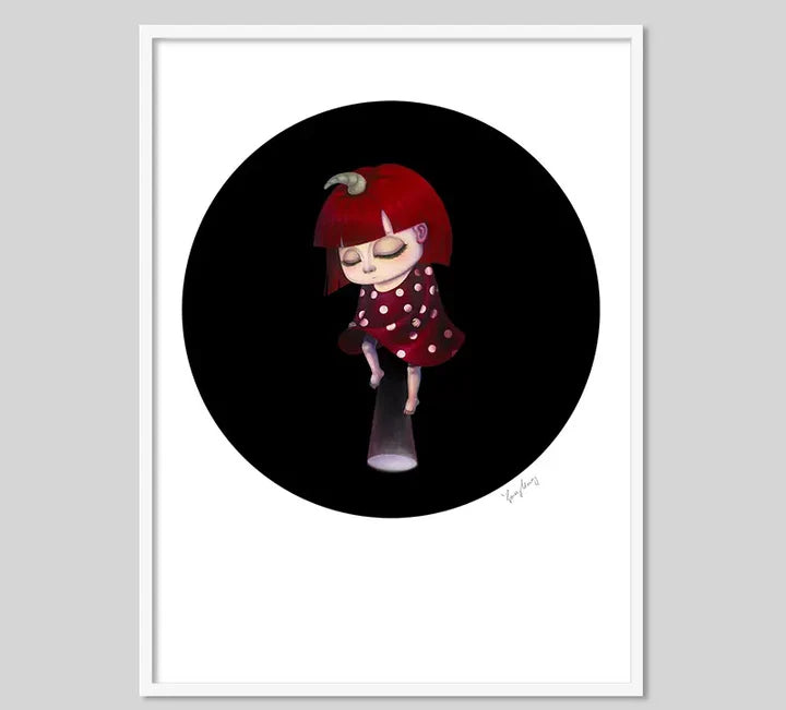 Unicorn Doll Dream Art Print from Kemelife