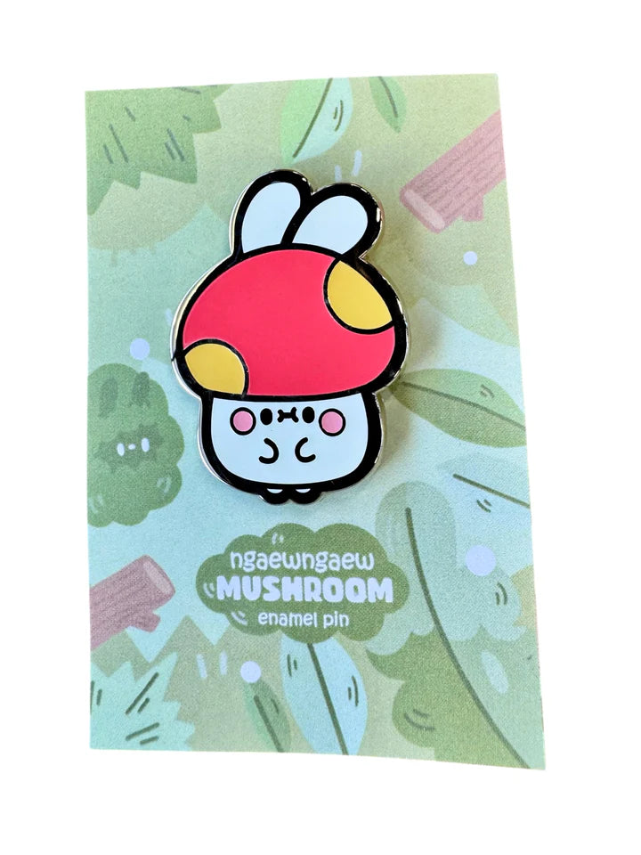 Ngaew Ngaew Mushroom Pin