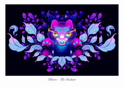 Celestial Abyss - Hikaru - The Radiant Art Print by Tomodachi Island