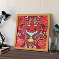 Dragon Grandpa Screen Print by Prime