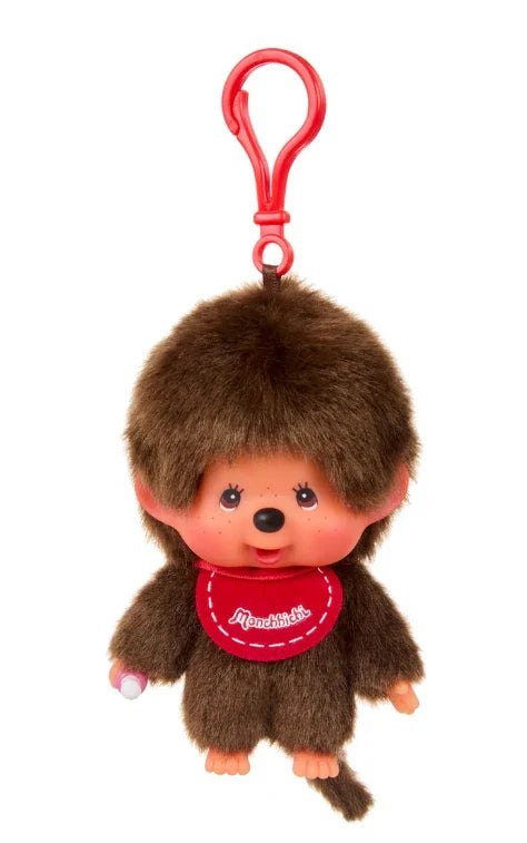 Monchhichi Classic Big Head Boy Keychain